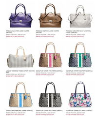 代購Coach工廠店包及其他商品，不定期更新，附圖片，涵蓋辦公用品